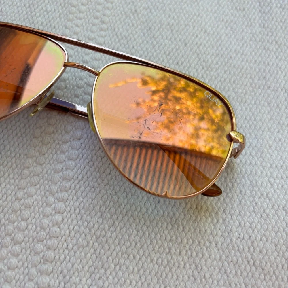 Quay Australia x Desi Perkins sunglasses and case #sunglasses - Picture 4 of 5